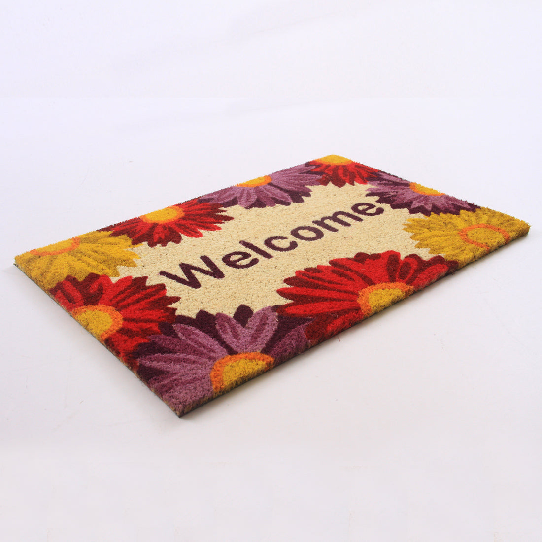 Cheerful Gerberas Coir Doormat 40x60 cm – ATMAH, view 4