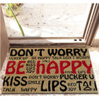 Don't Worry be Happy Coir Doormat 40x60 cm – ATMAH, view 2
