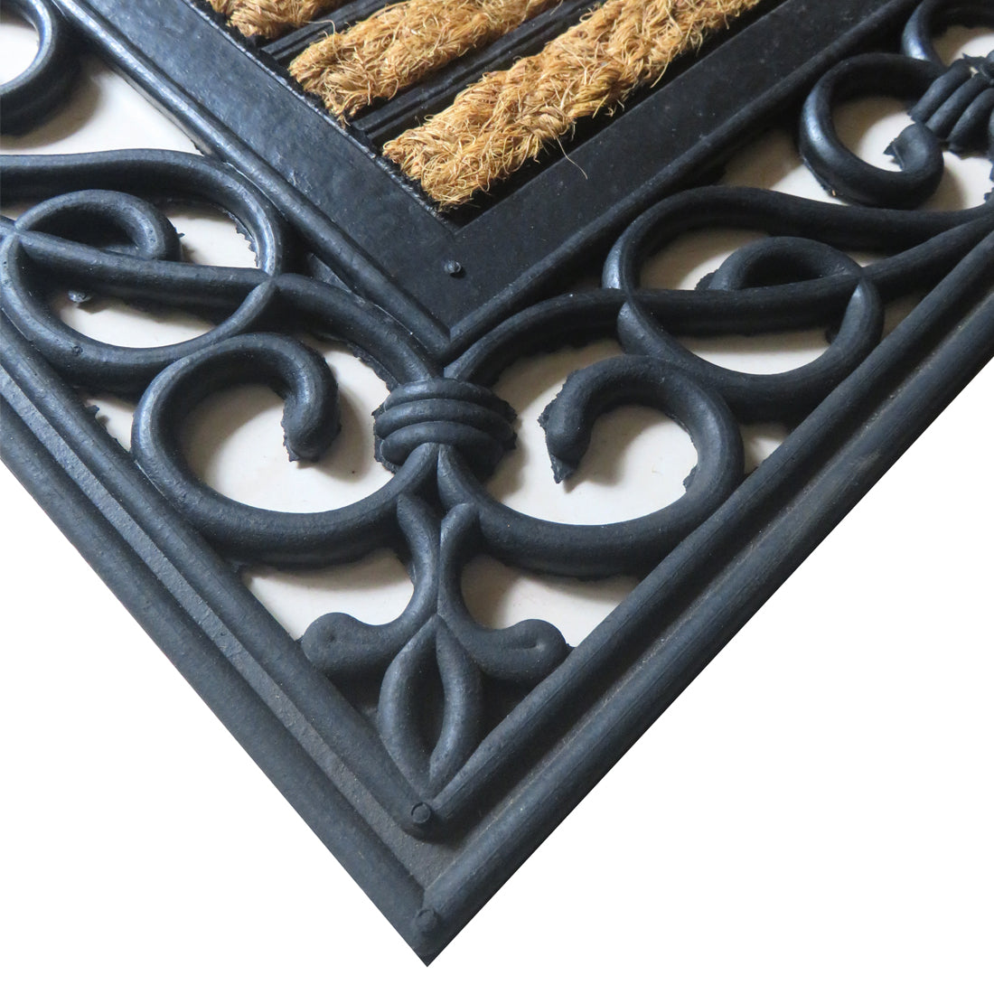 Stripes Rubber & Coir Doormat 45x75 cm – ATMAH, view 5
