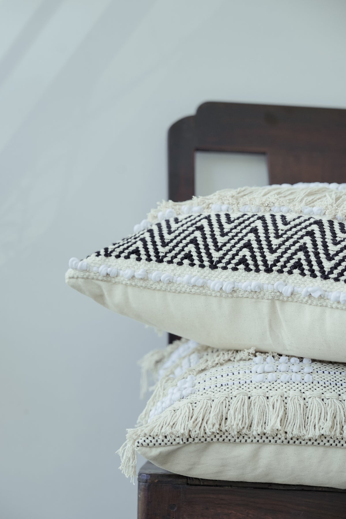 Luna Handwoven Cushion Cover – ATMAH, view 4