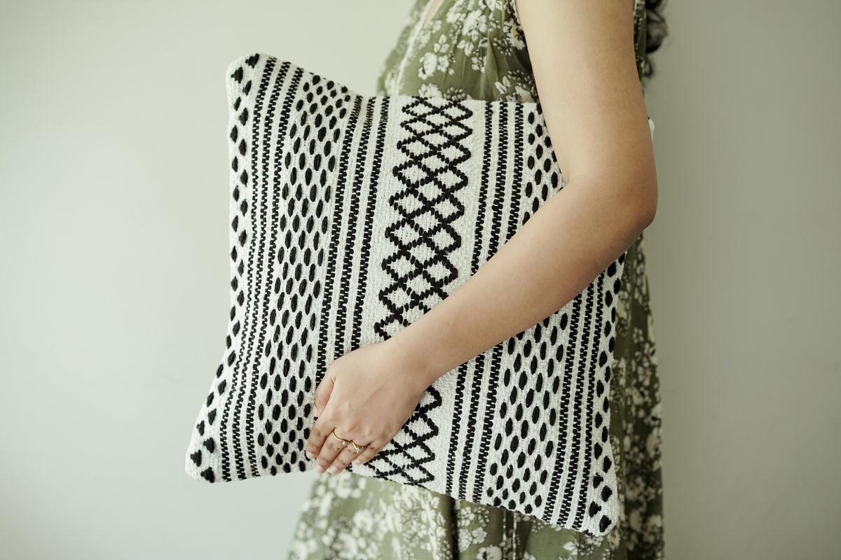 Adara Handwoven Cushion Cover – ATMAH, view 5