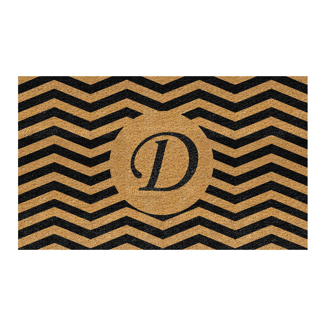 ZIGZAG Monogram Coir Doormat 45x75 cm – ATMAH, view 5