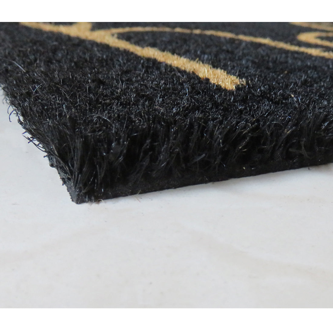 Hello Coir Doormat Black – ATMAH, view 5