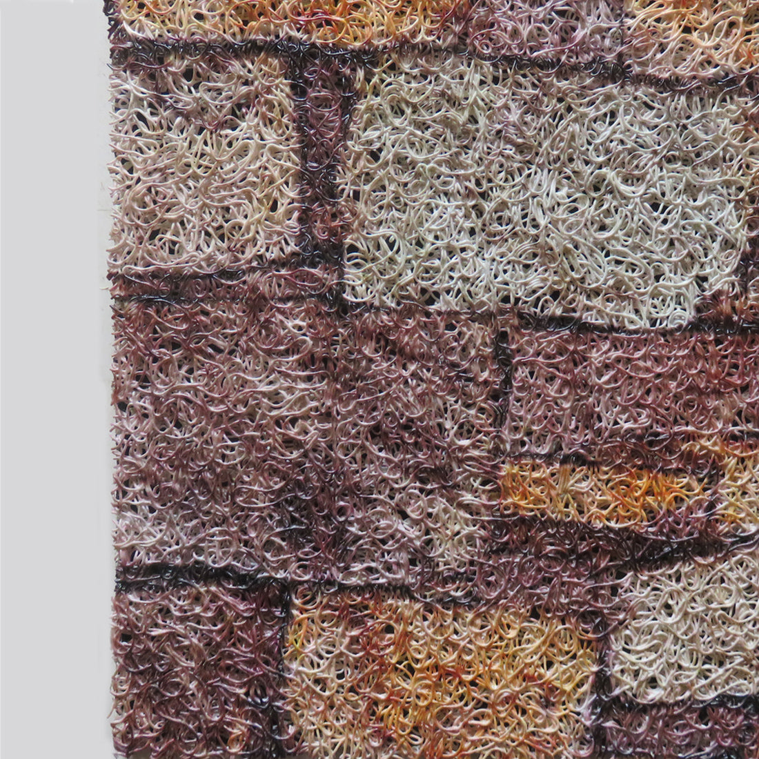 Stone Wall PVC Noodle Mat – ATMAH, view 3