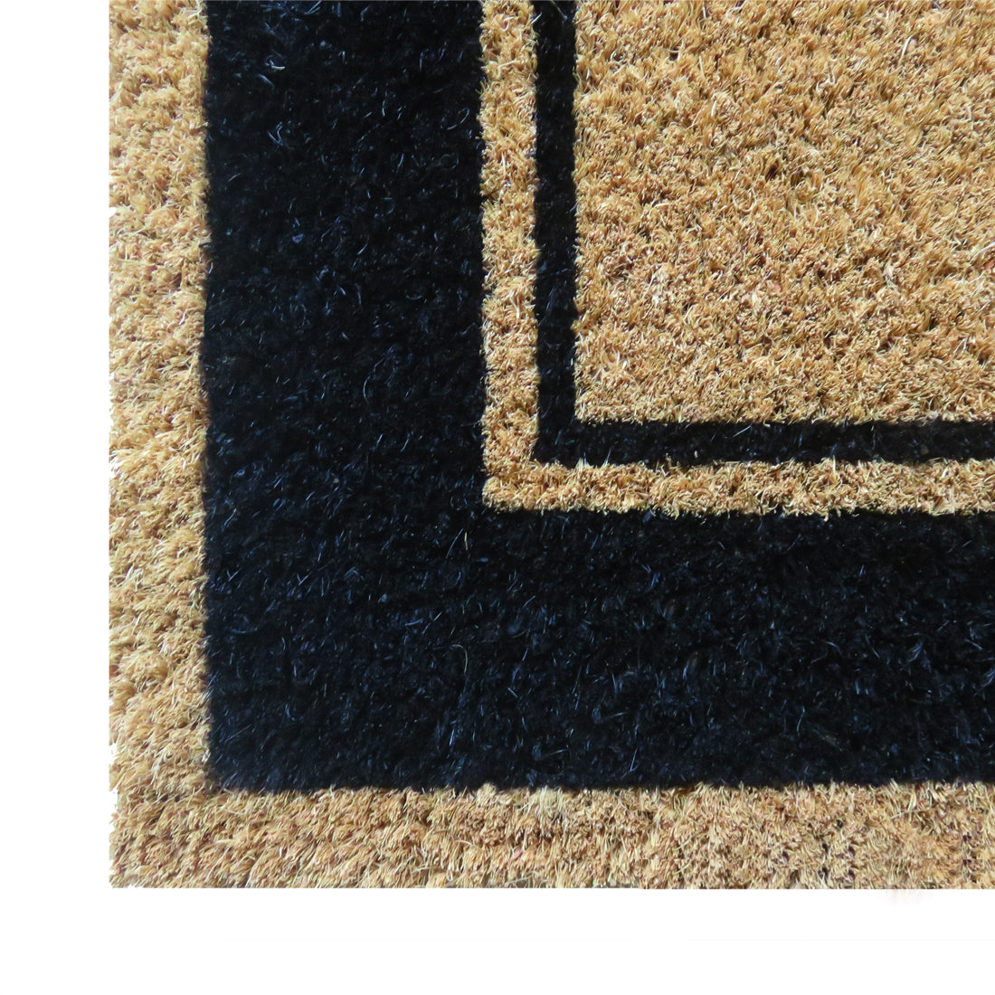 Black Borders Coir Doormat – ATMAH, view 5