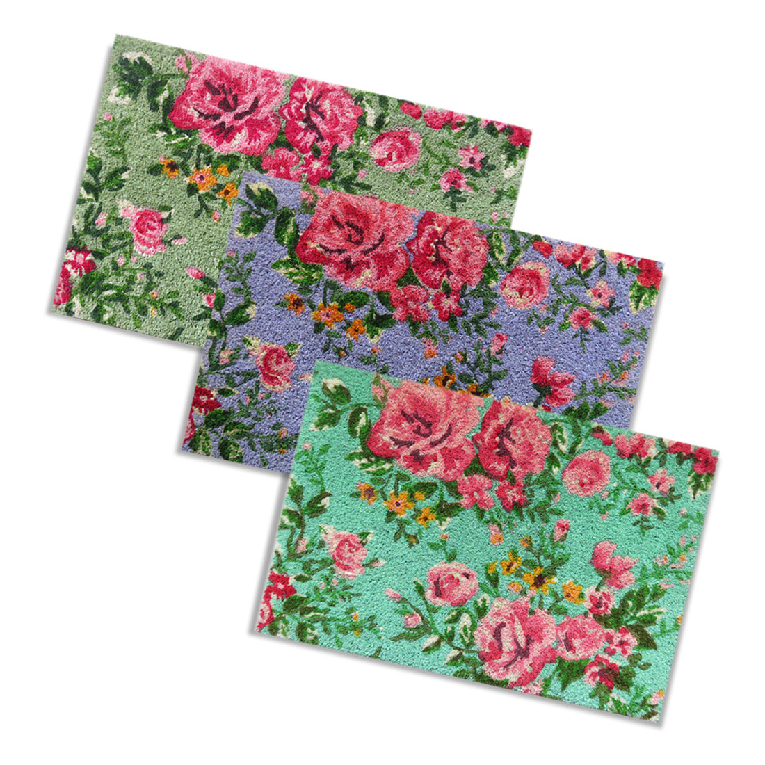 Bed of Roses Coir Doormat 40x60 cm – ATMAH