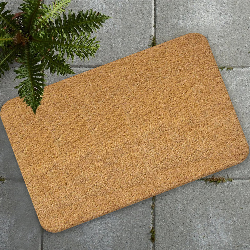 Plain mat