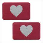 Heart PVC Noodle Mat 45x75 cm – ATMAH, view 3