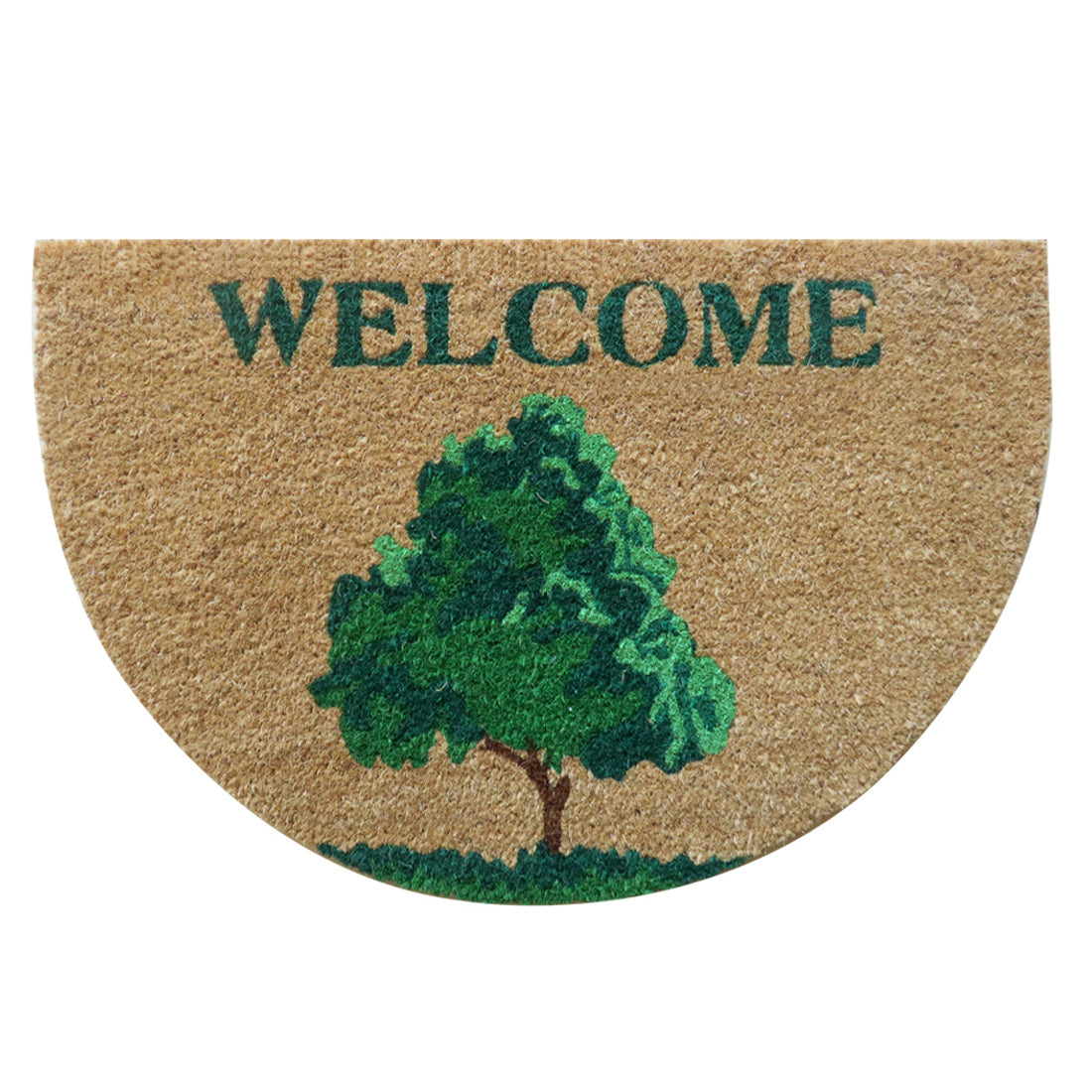 Welcome Tree Half Moon Coir Doormat 40x60 cm – ATMAH, view 3