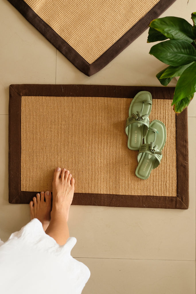 Jute Rug with Border
