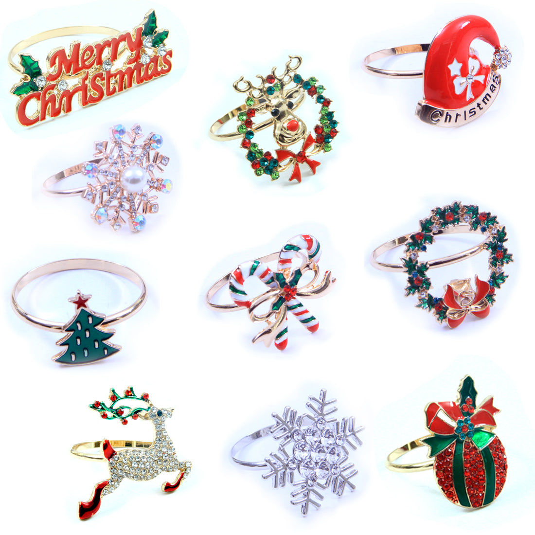 Christmas Napkin Rings – ATMAH