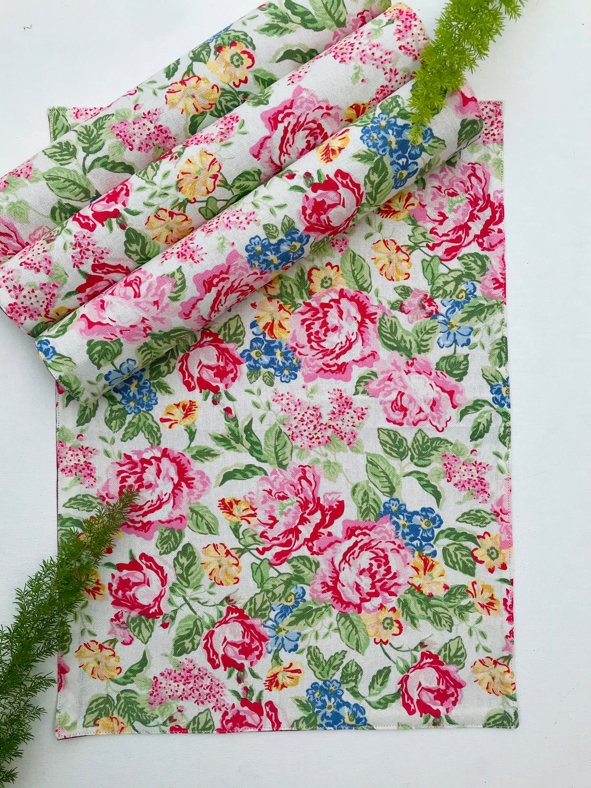 Hued Pink Cotton Placemat – ATMAH, view 3